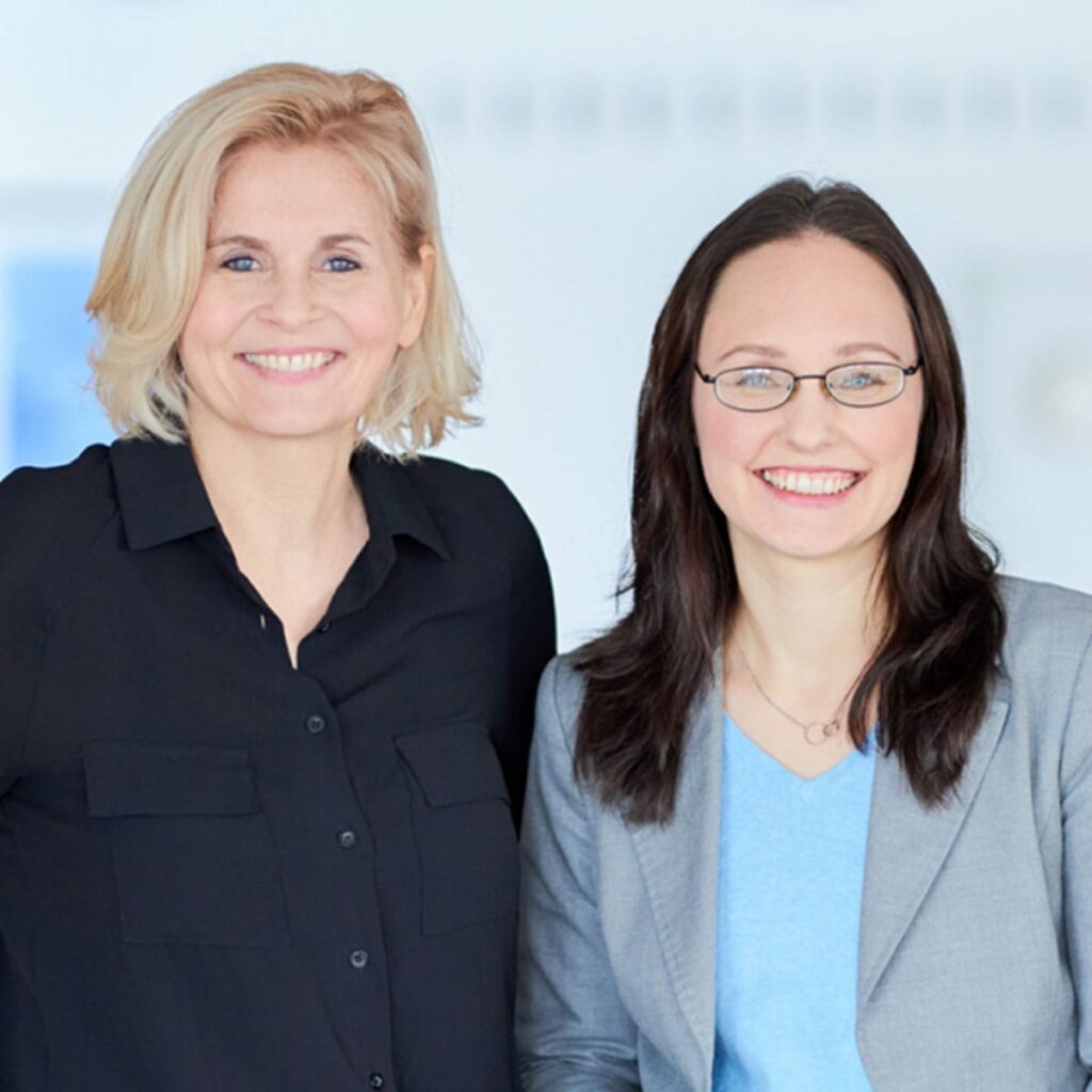 Stefanie Richter und Eva Wilmsmann